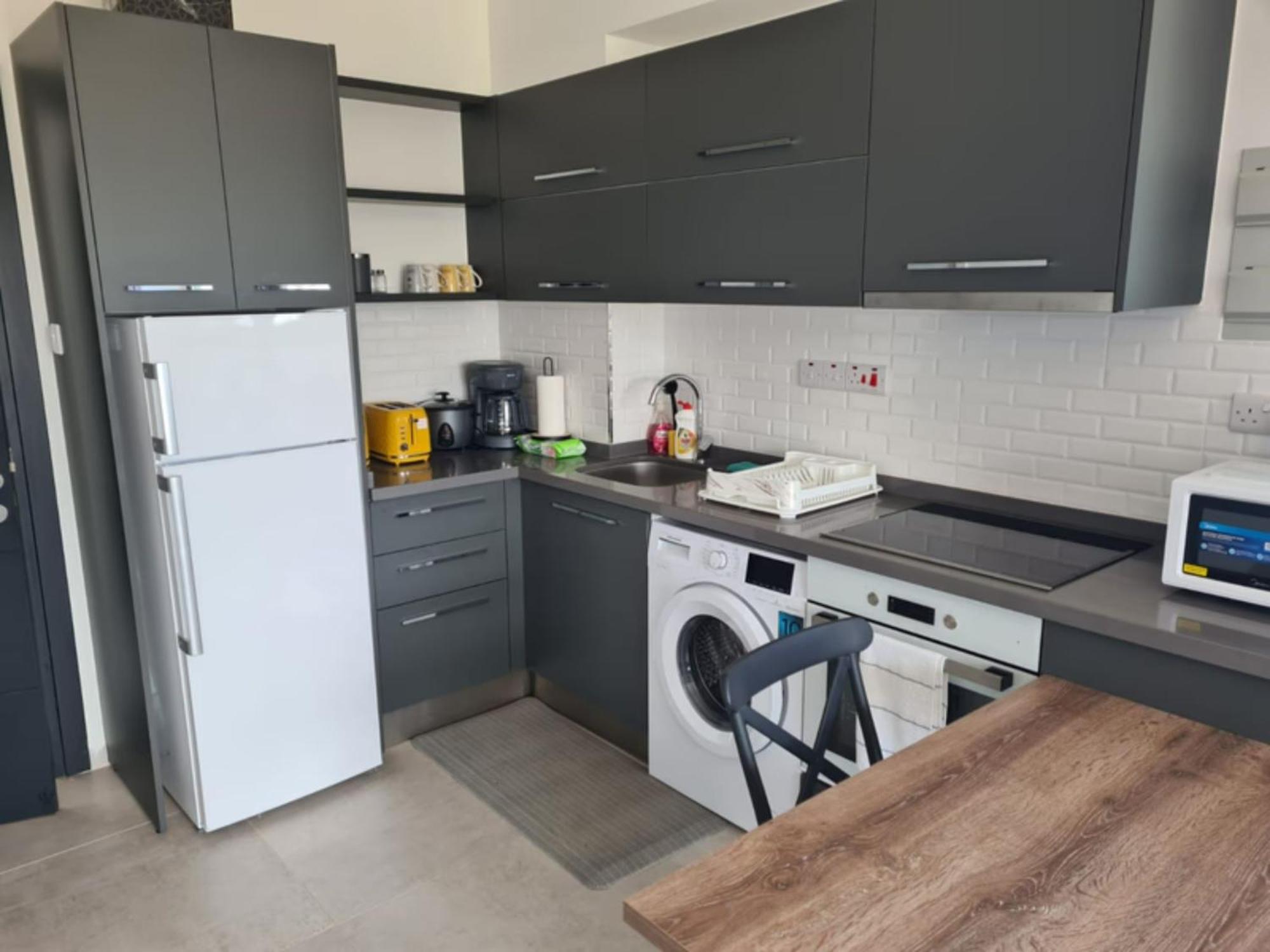 Beachfront Penthouse Studio Apartment, Eco Wellness Resort, Heated Pool Кирения Екстериор снимка